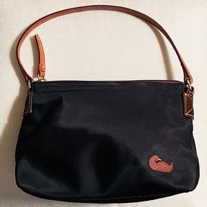 Authentic Dooney & Bourke Small Black Nylon Bag